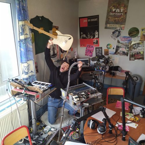 Phot de Bard Box chez Radio Dynamo