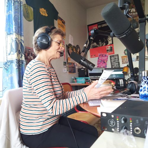 Photo de l'émission spéciale pour les Nuits de la lecture sur Radio Dynamo