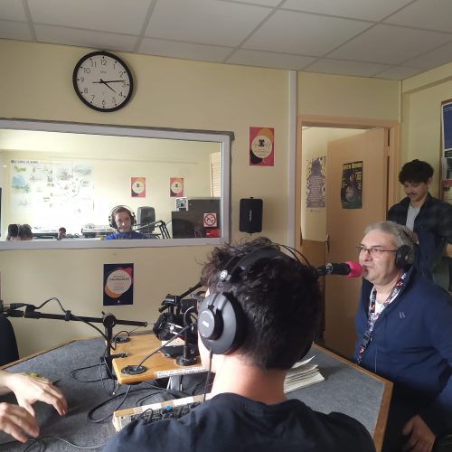 Photo du Printemps de Bourges avec Radio Dynamo