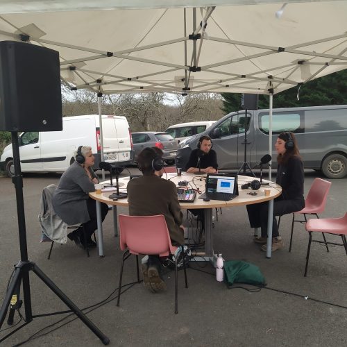 Photo d'une interview de la semaine culottée de mars 2026 sur Radio DynamoPhoto d'une interview de la semaine culottée de mars 2026 sur Radio Dynamo