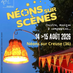 Affiche Néons sur Scène 2026